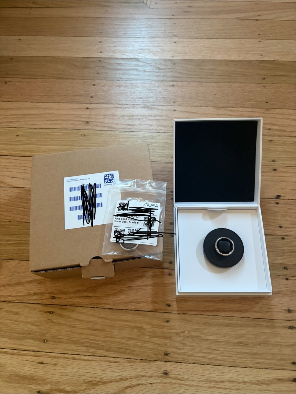 Oura Ring Silver Gen 3 Horizon